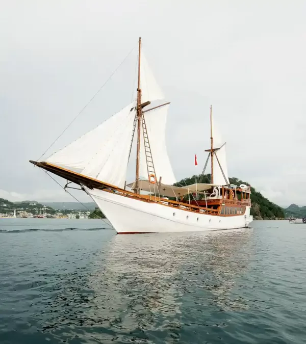 Sewa Kapal Phinisi Deluxe III Labuan bajo, Open Trip Labuan bajo, Sailing komodo 3H2M, Phinisi Deluxe Alfhatan